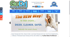 Desktop Screenshot of godricarpetclean.com